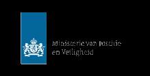 Ministerie van Justitie en Veiligheid logo